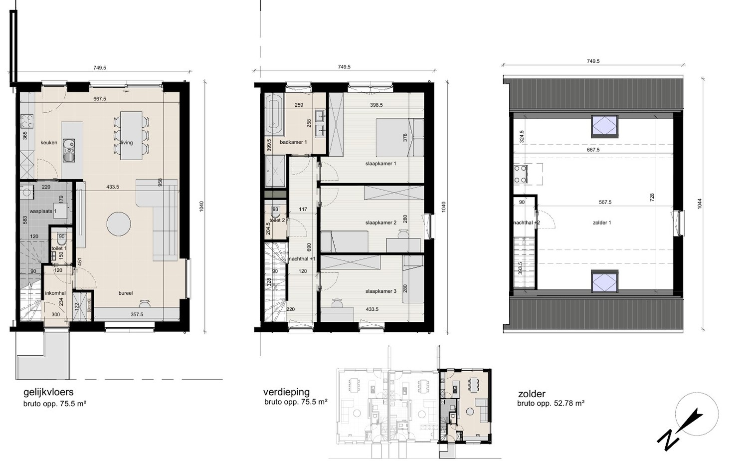Landelijke woning, 4 slaapkamers mogelijk - foto 2