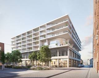 Gemengde ontwikkeling voor winkels, woningen en vrije tijd. Vergunning voor een sportsactiviteitGrote zichtbaarheid, op de hoek van de Dermondestraat...