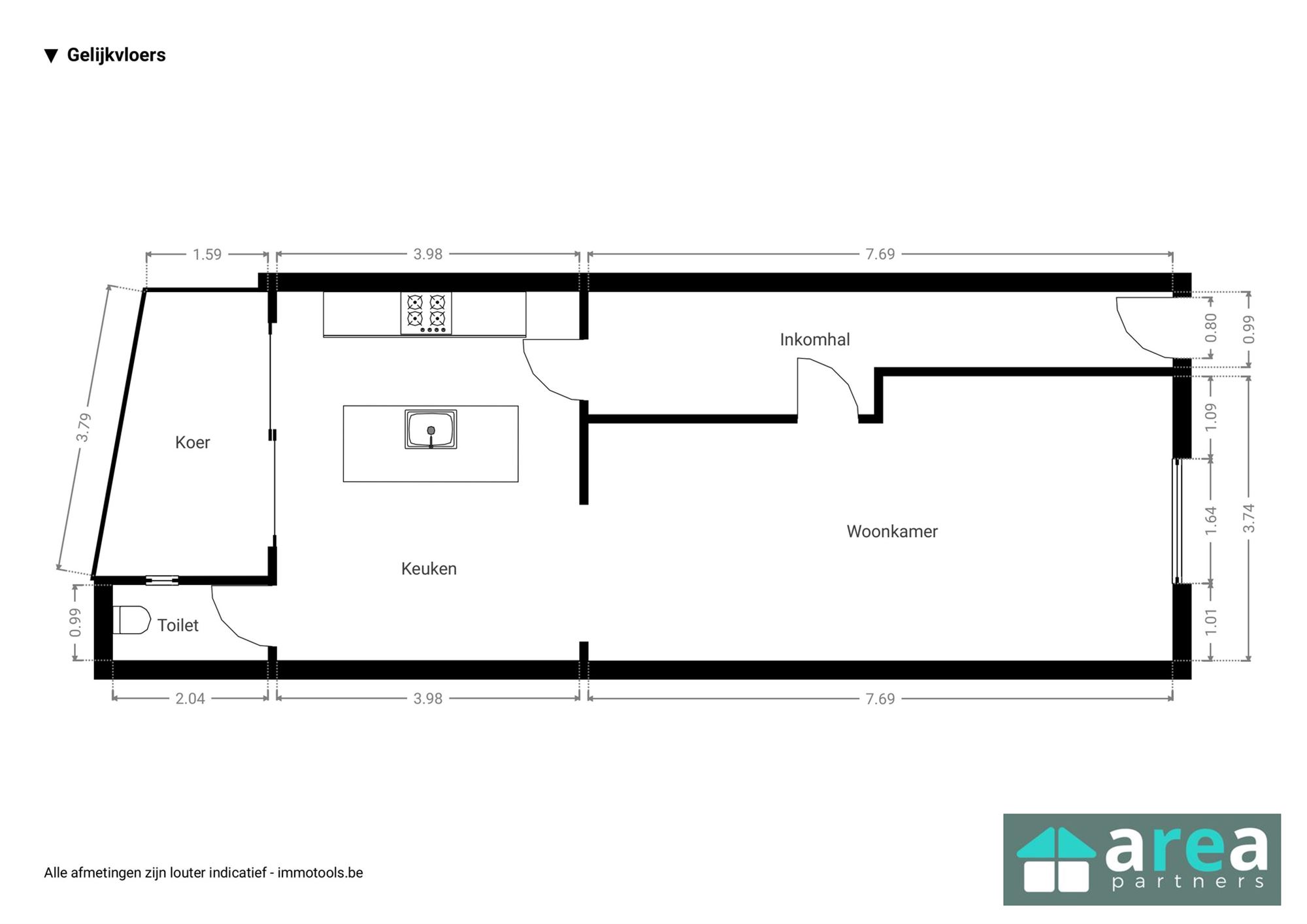 Maison à vendre à Borgerhout avec 3 chambres - photo 2