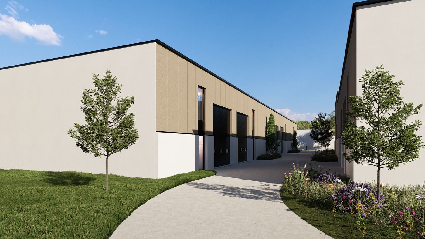 Duurzaam en architecturaal nieuwbouw KMO-unit van 116 m² te Evergem - foto 1