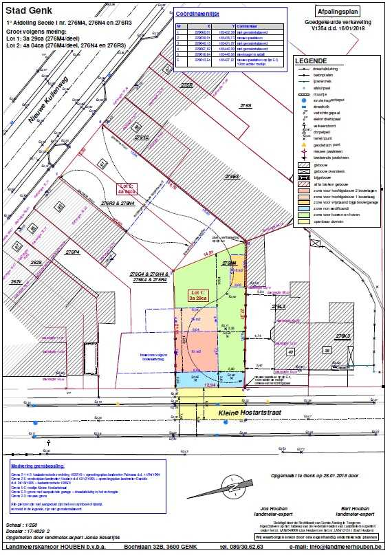 Mooi stuk Projectgrond te koop groot 7a33, gelegen dichtbij het centrum van Genk, tussen 2 straten nl. de Nieuwe Kuilenweg en de Kleine Hostardstraat.