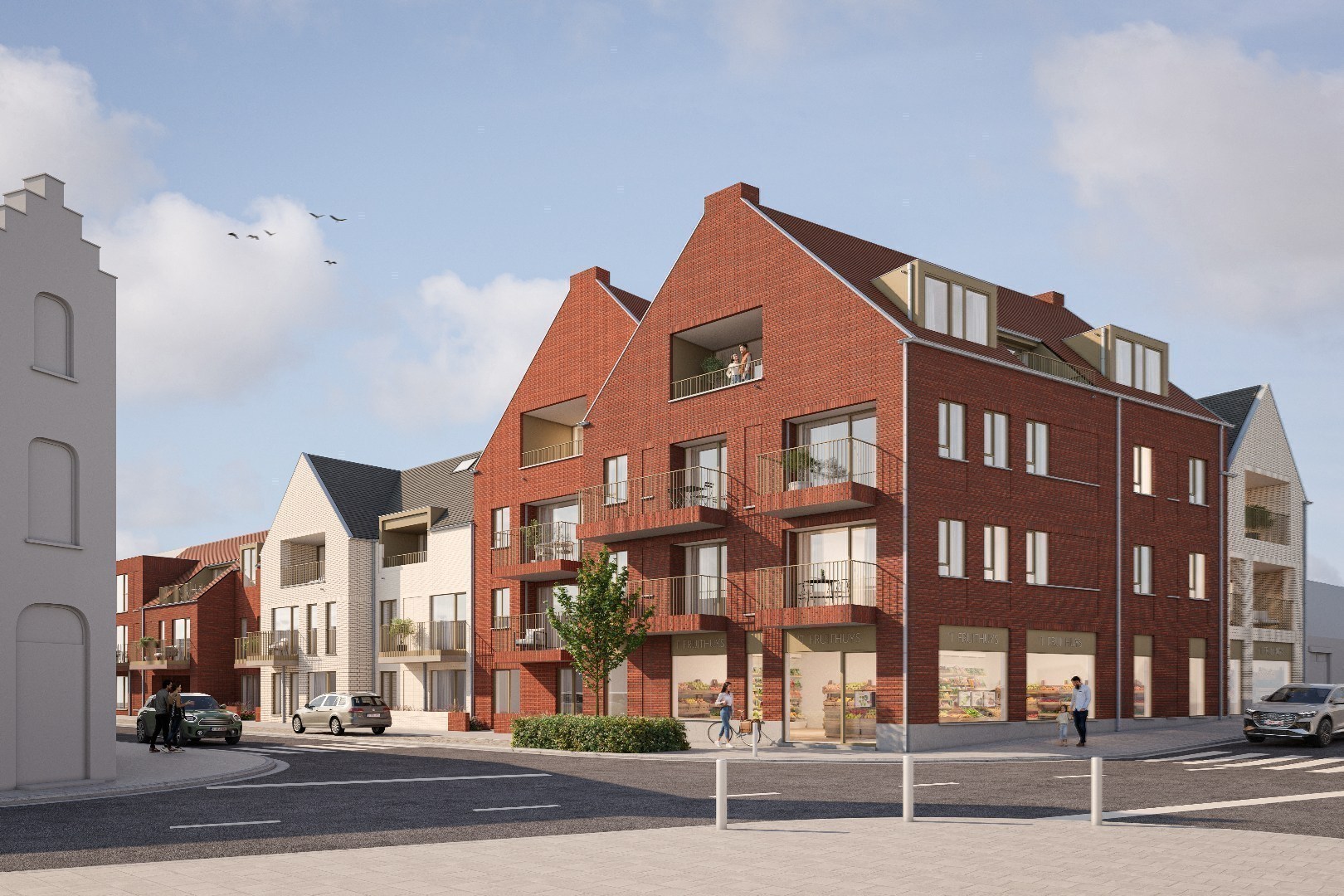 Nieuwbouw appartement in het centrum van Houthulst - foto 1