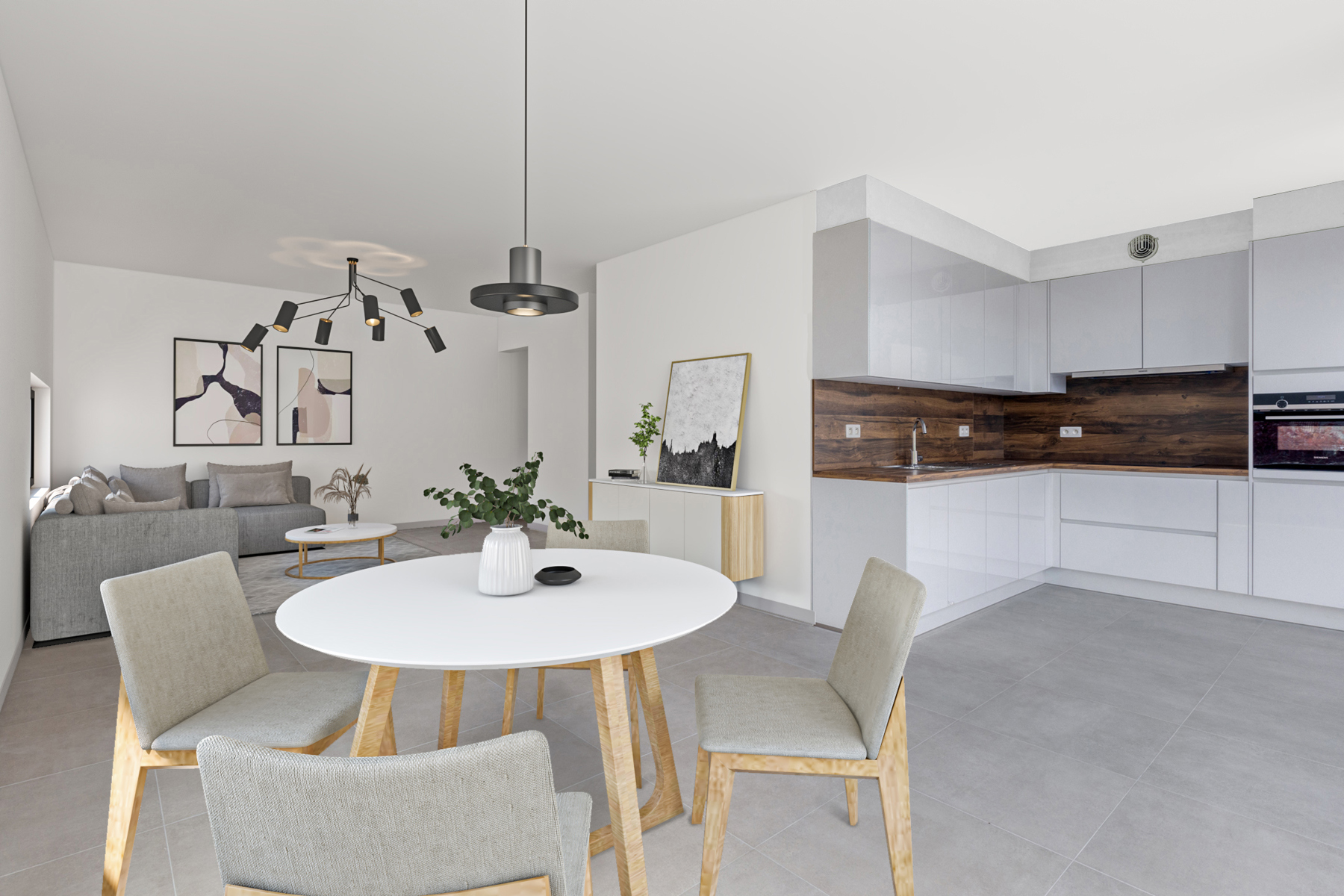 Nieuwbouw duplex appartement met ruim terras in het centrum - foto 1