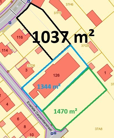 Bouwgrond op 1037m² te Kuurne - foto 3