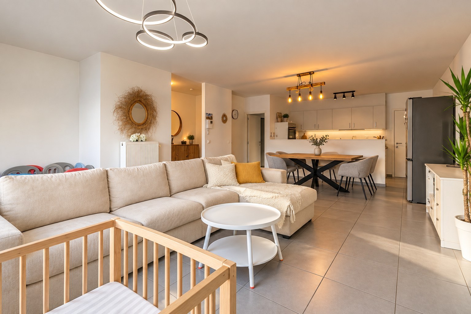 INSTAPKLAAR APP MET 2 SLAAPKAMERS, TERRAS & GARAGE ! - foto 5
