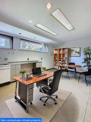 Deze praktijkruimte werd goed onderhouden en is uitstekend bereikbaar. Het pand kan ook gebruikt worden als kantoor. In de huurprijs is een...