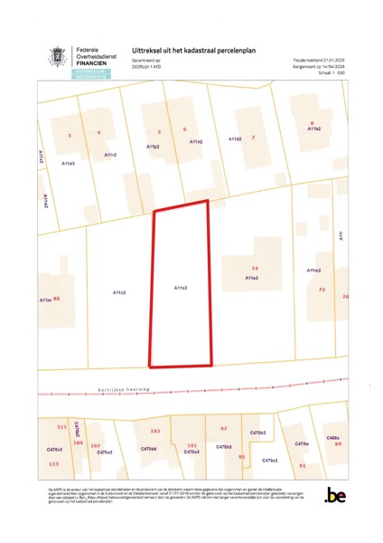 Bouwgrond van 804 m² te koop nabij centrum Deerlijk - photo 4