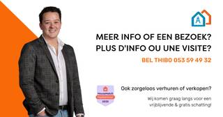 Voor een bezoek of meer info bel 053 59 49 32 - BUITENKANS - In één van de meest iconische straatjes van Aalst bevindt zich dit terrein. Het...