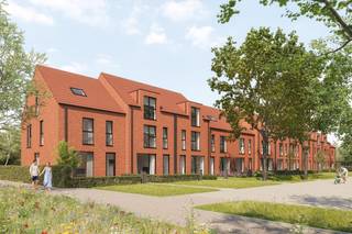 Deze gesloten bebouwing met een grondoppervlakte van 152m² combineert efficiënt ruimtegebruik met hedendaags wooncomfort. Op het gelijkvloers vind je een open leefruimte met keuken, een berging en een apart toilet. De eerste verdieping beschikt over drie comfortabele slaapkamers, een ingerichte badkamer, een berging en een apart toilet. De woning wordt voorzien van een zolder, een private carport en een tuin. Geïnteresseerd? Neem contact op via 03 808 43 94 of info@matexi.be.<br /> 