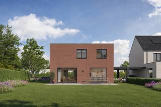 <ul>
	<li>Energiezuinig (BEN-woningen)</li>
	<li>Uiterst rustige ligging</li>
	<li>Zuidelijk gerichte tuin</li>
	<li>Afwerking naar keuze</li>
	<li>4 slaapkamers</li>
</ul>
<br /><strong>OMGEVING</strong><br />In een nieuw aangelegde doodlopende straat, gelegen in het gezellige en rustige Wachtebeke, bouwt Potrell moderne nieuwbouwwoningen. Deze unieke locatie biedt een perfecte balans tussen de rust van het platteland en de nabijheid van de stad. Omringd door groen en in een rustige woonomgeving, is het de ideale plek voor wie op zoek is naar comfort, privacy en rust. Tegelijkertijd ben je met een vlotte verbinding snel in Gent, Antwerpen of Terneuzen, waardoor je zowel van de groene omgeving als de gemakken van de nabijheid van verschillende steden kunt genieten.<br /><br /><strong>INDELING</strong><br />Deze ruime woning heeft een open en functionele indeling. Via de inkomhal, met een apart toilet, bereik je de lichte en royale leefruimte met een open keuken en een prachtig uitzicht op de tuin. De keuken vormt het hart van de woning en is de ideale plek om te koken en te ontspannen. Direct aansluitend bevindt zich een ruime berging, perfect voor het opbergen van boodschappen en andere benodigdheden.<br /><br />Op de eerste verdieping bevinden zich vier ruime slaapkamers, die voldoende ruimte bieden voor een gezin of een thuiswerkplek. Daarnaast is er een apart toilet en een moderne, volledig uitgeruste badkamer met bad, douche en dubbele wastafel. De tweede badkamer beschikt over een praktische inloopdouche en wastafel, wat extra comfort biedt.<br /><br /><strong>E-PEIL</strong><br />De woning is duurzaam en zeer energiezuinig, met vloerverwarming op beide verdiepingen, aangedreven door een lucht-water warmtepomp. Hoogrendementsbeglazing en zonnepanelen zorgen ervoor dat het E-peil (E-30) moeiteloos wordt behaald.<br /><br />Benieuwd naar deze moderne, energiezuinige villa? Neem dan contact met ons op! Bel ons op 09 394 67 97 of stuur een e-mail naar info@potrell.be voor meer informatie of om een afspraak in te plannen. Wij helpen je graag verder om de woning van je dromen te ontdekken!<br /><br />WONING OP MAAT | JOUW WONING, JOUW STIJL<br />Maak van deze woning jouw droomhuis op maat! Voeg je eigen smaak en persoonlijkheid toe en kies zelf de keuken, vloer en badkamer van jouw instapklare woning. Een eigen stek op maat van jouw wensen en stijl. Jij kiest, Potrell voert uit. Zo makkelijk is het!