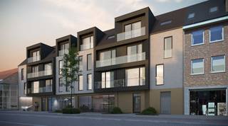 <p><span>Projet exclusif de nouvelle construction dans le centre animé de Wuustwezel !</span></p><p><span> </span></p><p><span>Appartement : 122 m²</span></p><p><span>Terrasse avant : 2 m²</span></p><p><span>Terrasse arrière : 37 m²</span></p><p><span>Toit vert : 55.5 m²</span></p><p><span>parking 19+ 20 : 38 m²</span></p><p><span>Cave B13 : 4 m²</span></p><p><span> </span></p><p><span>Au rez-de-chaussée, vous trouverez 2 espaces commerciaux (317 m² et 483 m²) idéaux pour les entrepreneurs en quête de visibilité.</span></p><p><span>Douze appartements de 2 chambres à coucher, équipés de terrasses spacieuses, offrent un confort de vie optimal. Les surfaces habitables vont de 89 m² à 126 m². Deux places de parking et un débarras sont prévus au sous-sol par appartement. Avec une pompe à chaleur et des panneaux solaires, la durabilité est primordiale. Un niveau E de 20 vous permet de bénéficier d'une réduction de 50 % sur la taxe foncière pendant 5 ans.</span></p><p><span> </span></p><p><span>Ne manquez pas cette opportunité d'investir dans un avenir confortable et respectueux de l'environnement</span></p>