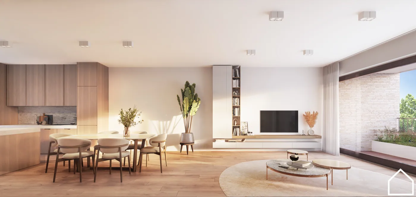 Mooi en stijlvol gelijkvloers nieuwbouwappartement in het hart van Ieper - foto 4