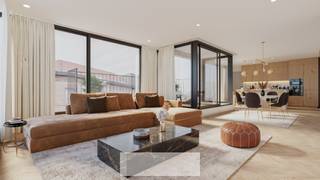 <strong>BEZOEK ONZE MODELAPPARTEMENTEN - 6% BTW MOGELIJK</strong><br /><br />3-slaapkamerappartement in nieuwbouwproject in het centrum van Zwevegem<br /><br />De lichtrijke appartementen worden afgewerkt met de meest kwalitatieve en duurzame materialen. <br /><br />Indeling: inkomhal, toilet, berging, lichtrijke leefruimte met open keuken, 3 slaapkamers en een badkamer. <br /><br />De zonnige terrassen hebben prachtig uitzicht op de Sint-Amanduskerk en de groene binnentuin. <br /><br />Mogelijkheid tot de aankoop van een ondergrondse parkeerplaats, garagebox en berging. <br /><br />Tevens is er een gemeenschappelijke fietsenberging voorzien in het gebouw. <br /><br />Bent u benieuwd? Wacht niet en mail ons op <strong>verkoop@groepthiers.be</strong> of bel <strong>0499/11 77 66 - 056 21 61 61</strong>