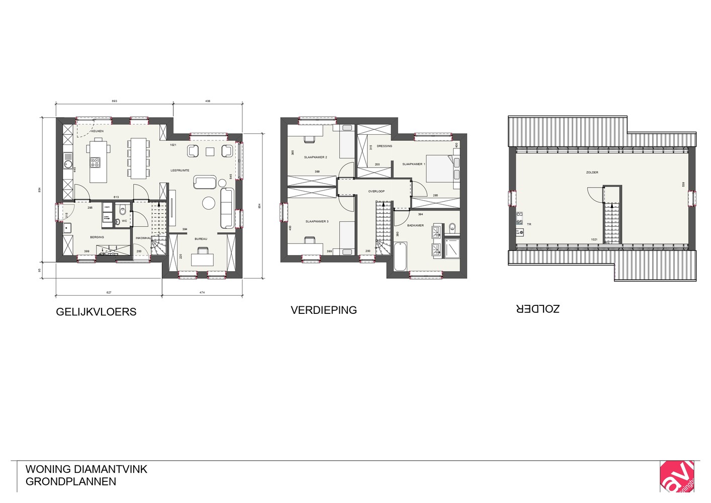Maison à vendre à Kaggevinne avec 3 chambres - photo 5