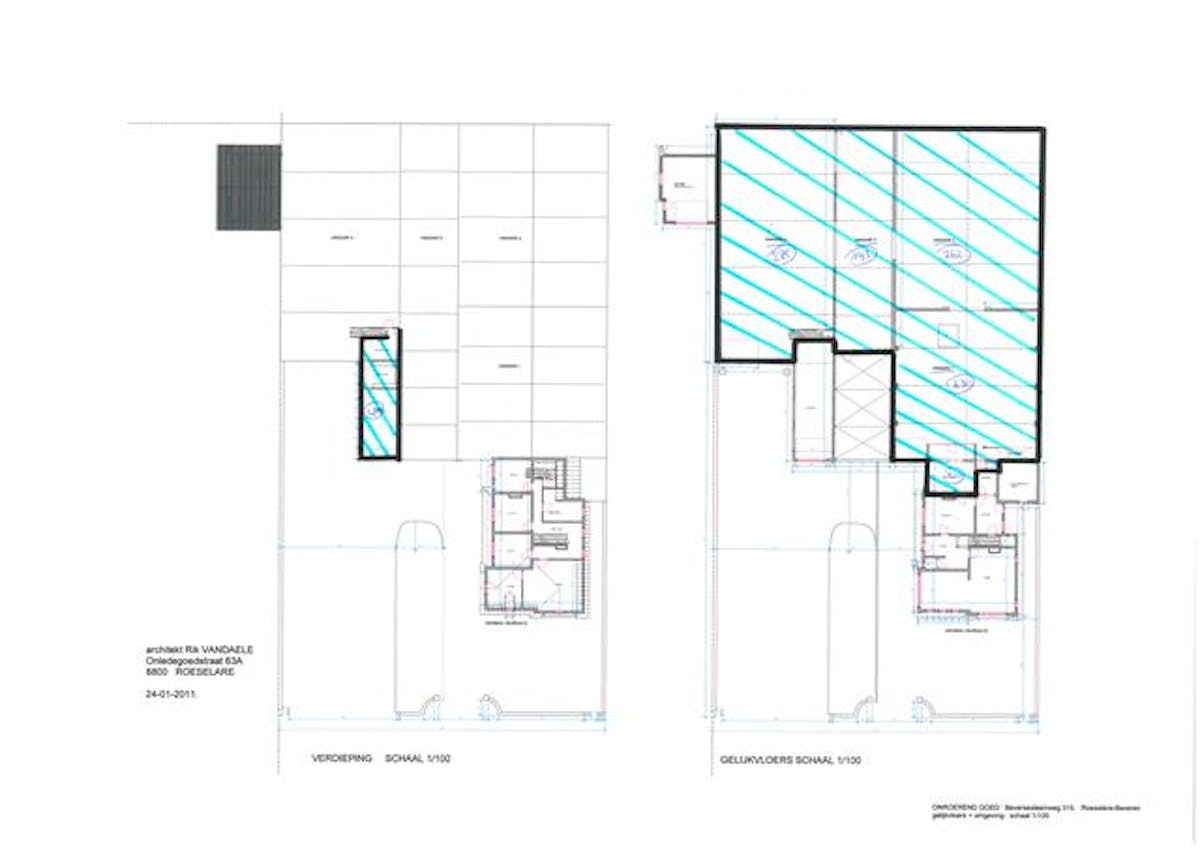Atelier van ca. 922m² met burelen van ca. 65m². - foto 5
