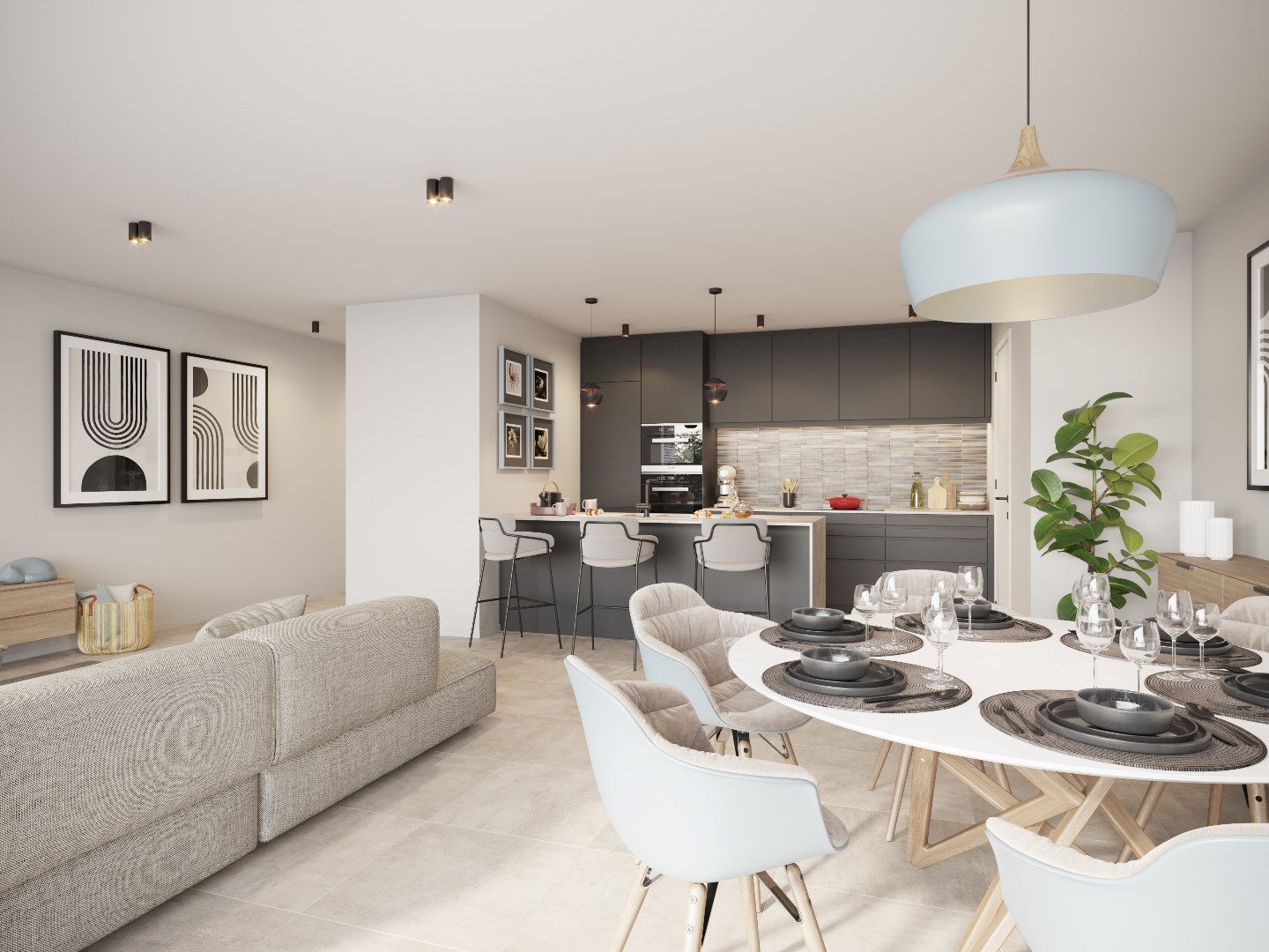 Appartement te koop in Sint-Eloois-Vijve met 2 slaapkamers - foto 5