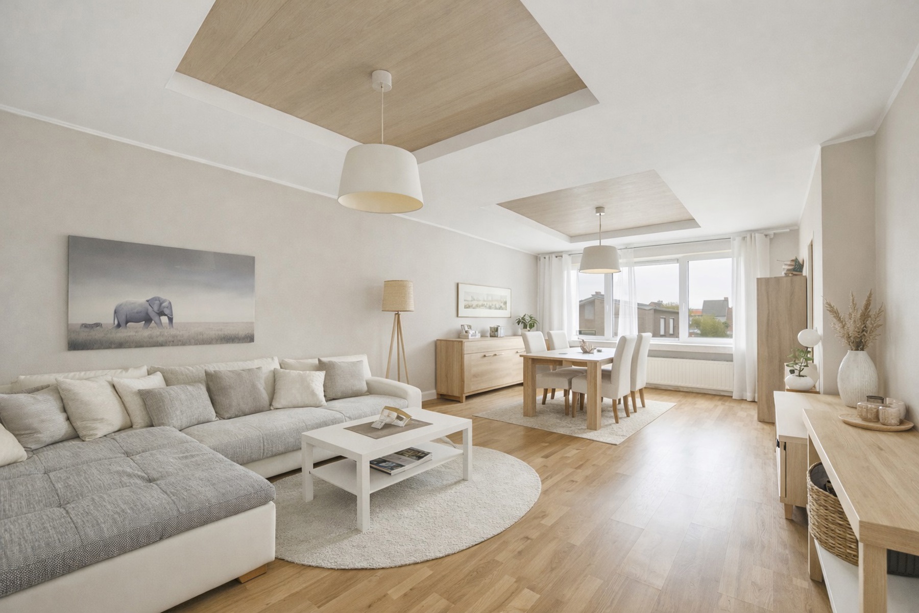 Appartement op de eerste verdieping, inclusief garage, nabij het centrum van Hoevenen! - foto 5