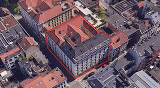 Dit project in Brussel omvat een totaal te renoveren gebouw met een vergunning voor 45 wooneenheden:Kelderverdieping: Voorzien van diverse...