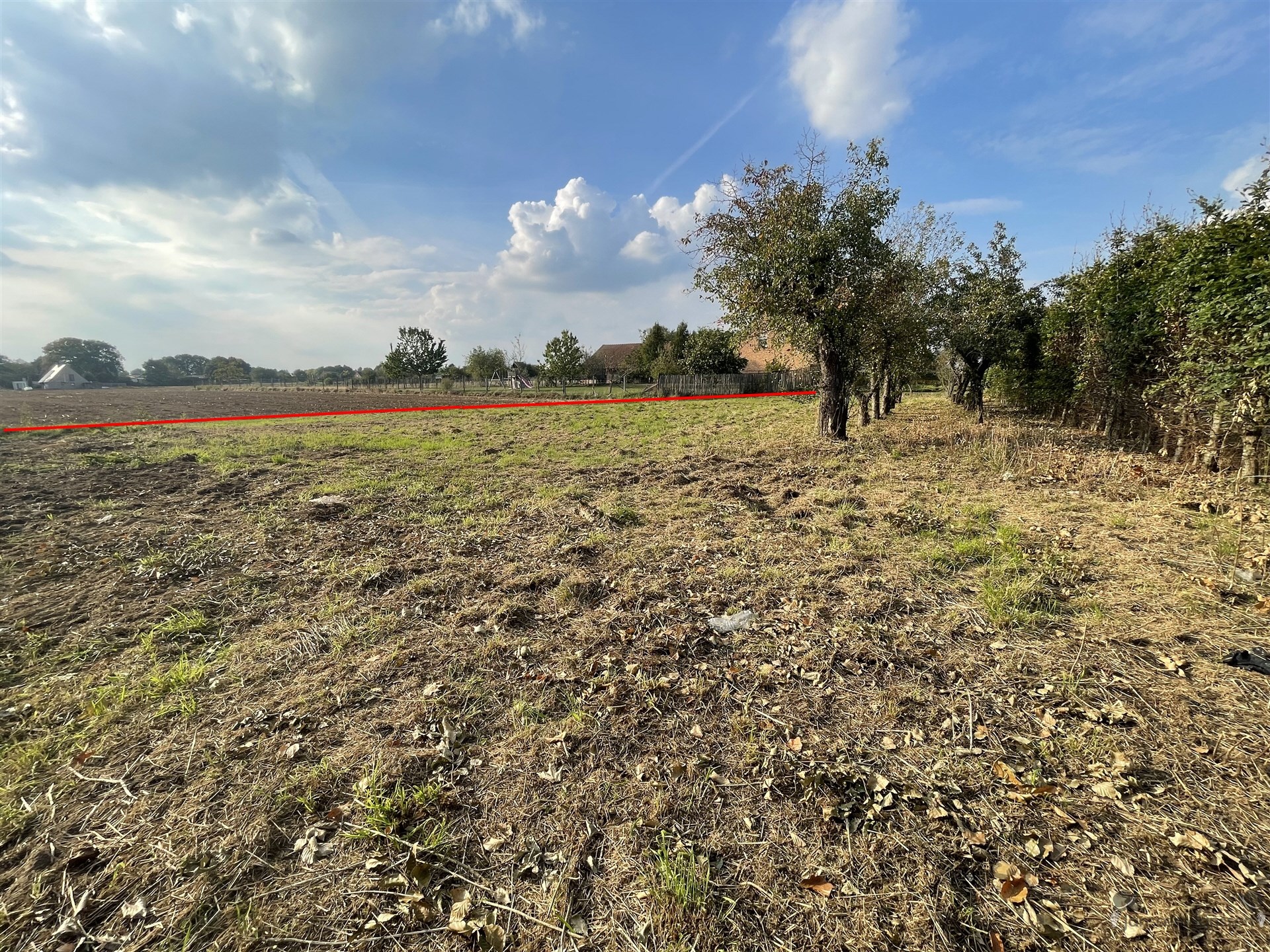 LANDELIJK GELEGEN BOUWGROND VAN 9A89CA VOOR OPEN BEBOUWING - foto 1
