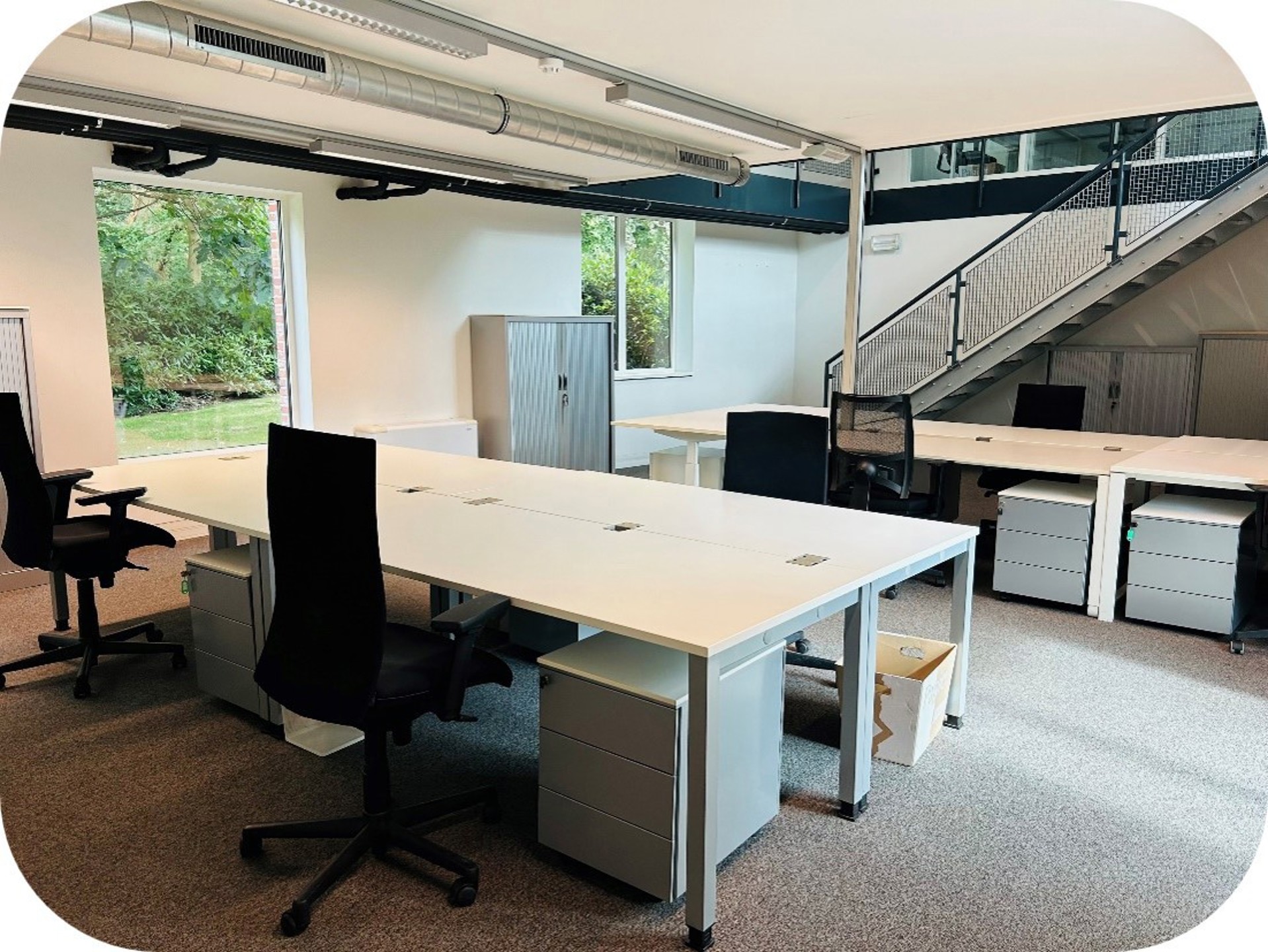 Instapklare, gemeubelde kantoorruimte te huur in Axxes Business Center – Merelbeke - foto 3