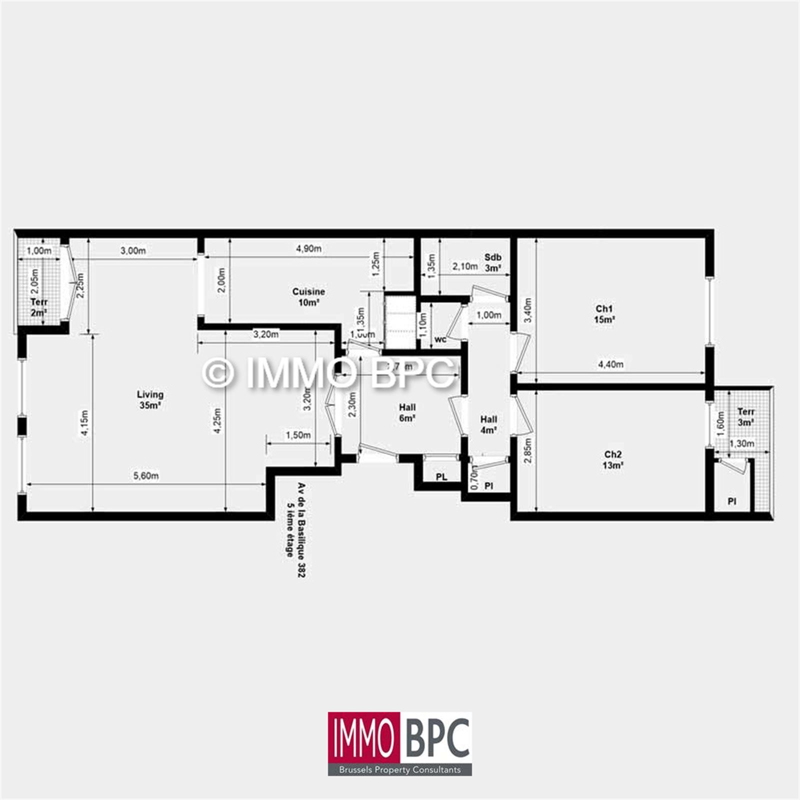 Appartement met 2 slaapkamers - foto 4