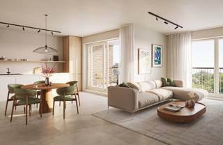 Droom je van een stijlvol, energiezuinig appartement met een topligging? Dit moderne nieuwbouwappartement in het centrum van Kallo is ideaal. Om zelf van te genieten of om te verhuren.<br /><br />In dit appartement vind je o.m. een afgewerkte keuken, eet- en zithoek met veel lichtinval, twee slaapkamers, ingerichte badkamer, berging én een leuk terras.<br /><br />Dankzij een geothermische warmtepomp, vloerverwarming, hoogrendementsbeglazing, zonnepanelen en slimme ventilatiesysteem bespaar je aanzienlijk op je energiekosten.<br /><br />Danneels werkt jouw nieuwe thuis sleutel-op-de-deur voor je af met vaste afspraken over budget & timing. De keuken, badkamer & vloeren kan je zelf kiezen in de toonzalen van onze partners.<br /><br />Bij het appartement hoort ook een ondergrondse parkeerplaats, extra berging en een fietsenstalling.