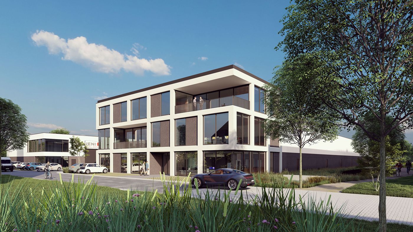 758 m² d'entrepôt nouvellement construit avec 909 m² de bureaux - photo 4