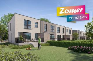 Futureproof nieuwbouwwoning op toplocatie in Ternat! Deze halfopen bebouwing op lot 1 beschikt over een ruime woonkamer met ingerichte eilandkeuken en zicht op de tuin met bijhorend terras. verder meer is er naast de inkomhal een extra berging voorzien voor eventueel elektrische fietsen. Op de eerste verdieping zijn er drie slaapkamers en ingerichte badkamer.<br /><br />De interieurafwerking van je huis gebeurt volledig volgens je persoonlijke wensen. Reken hiervoor op begeleiding en expertise van ons interieurteam en partners.<br /><br />Bespaar fors op je energiefactuur, dankzij het doorgedreven isolatiepakket, warmtepomp met vloerverwarming ( + koeling), ventilatiesysteem D en uitgebreid pakket zonnepanelen (E -peil is negatief). Samen met de regenwaterput van 10.000L voldoet deze woning dus aan alle normen voor de toekomst!<br /><br />Heb je vragen? Contacteer dan je bouwadviseur via 09 280 60 60 of info@durabrik.be. <br /><br />* Afbeeldingen en oppervlaktes zijn indicatief.