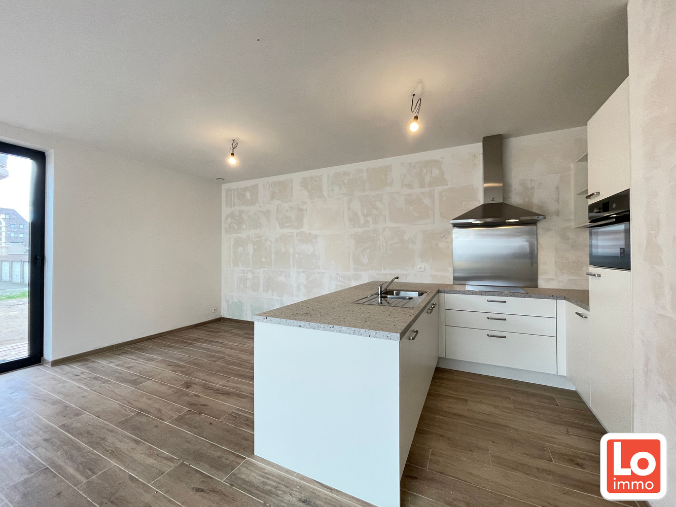 Nieuwbouwappartement gelijkvloers met 2 slaapkamers - foto 2