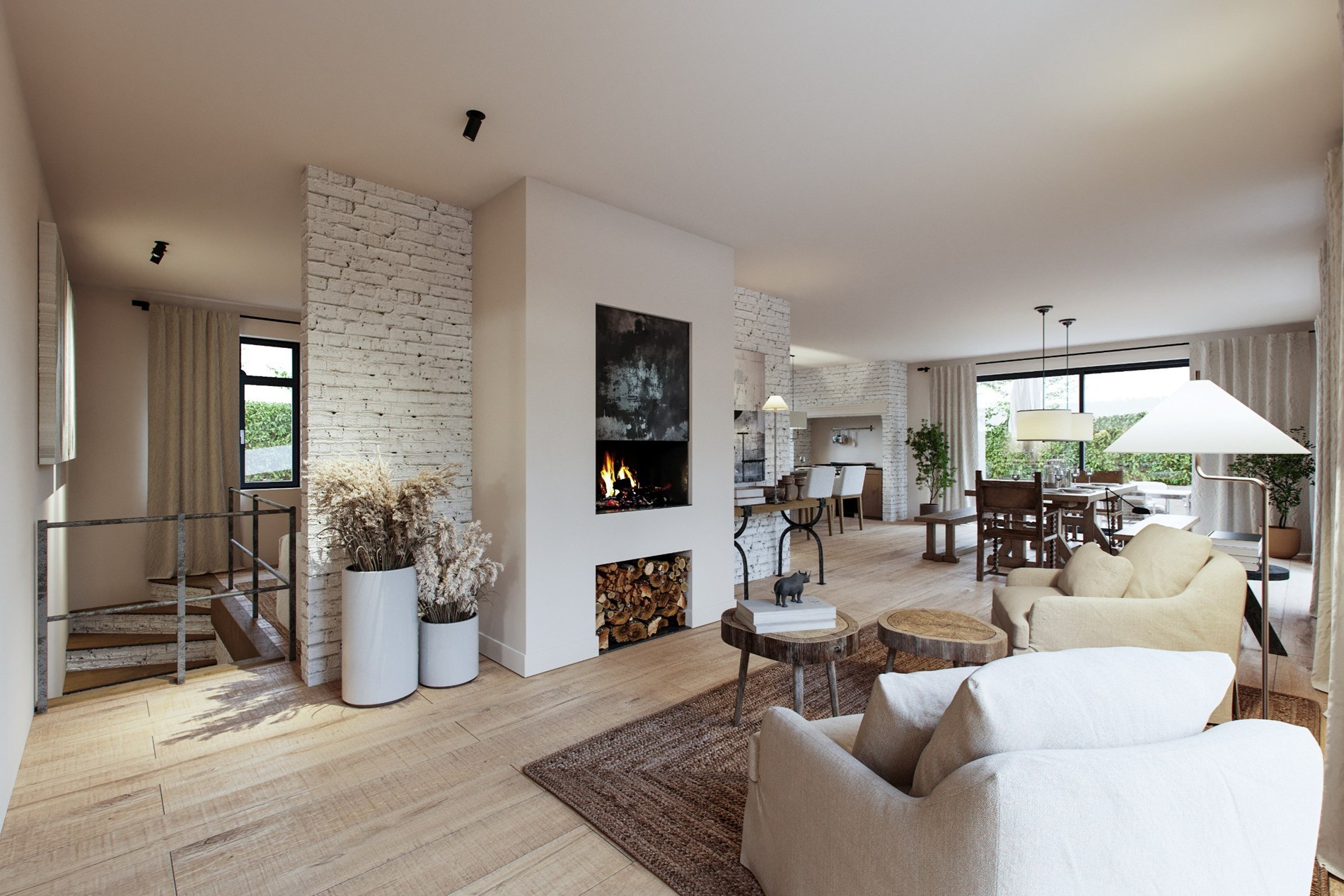 Af te breken woning met aanwezigheid bouwvergunning op ca. 1,5 hectare! - foto 4