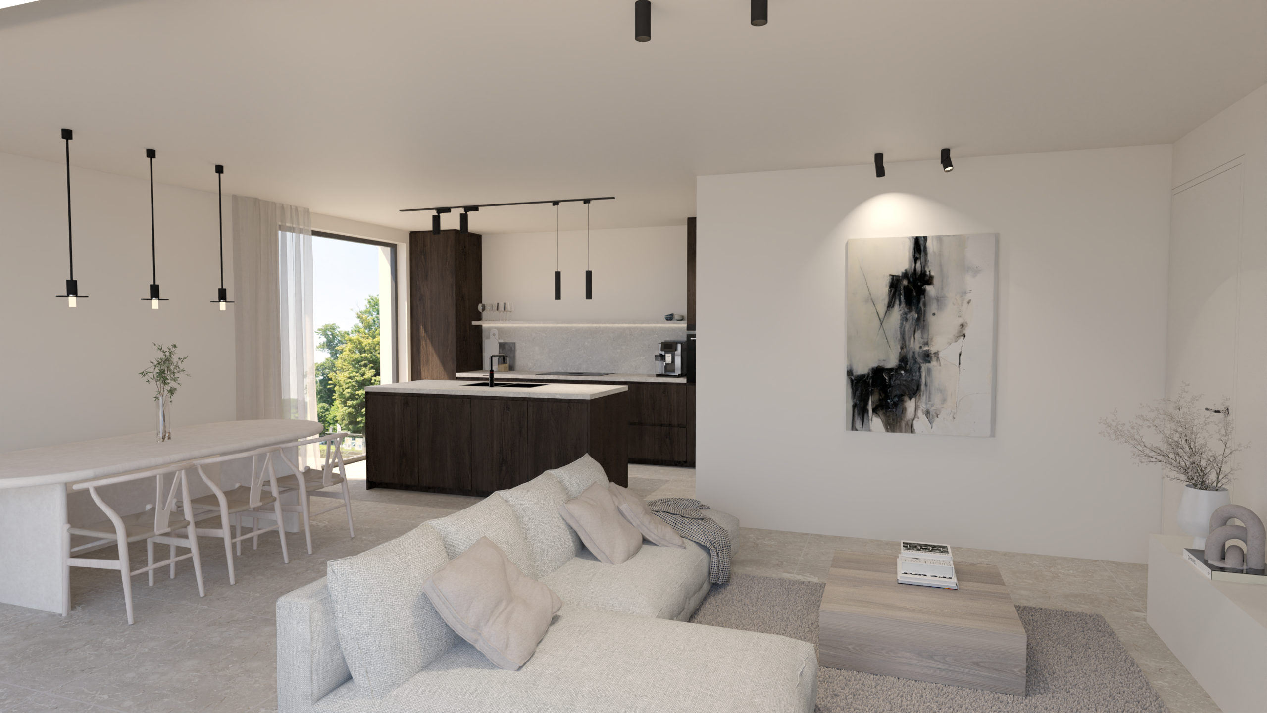 Luxe nieuwbouw 2 slpk met 2 terrassen incl autostaanplaats - foto 5