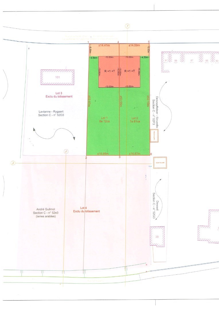 Une belle parcelle de terrain à bâtir pour une construction 3-façades (LOT 2) - photo 2