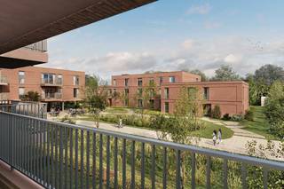 Dit appartement maakt deel uit van het nieuwe woonproject Residentie Flora.<br />Mooi gelegen energiezuinig appartement C1.2  (= 88m²) gelegen op de 1ste verd. met riant zuidwest gericht overdekt terras (20m!)<br />Inkomhal, ruime berging, grote leefruimte met open keuken voorzien van ingebouwde toestellen en bureauhoek, apart toilet, ruime slaapkamer, ingerichte badkamer voorzien van wastafel met meubel en een inloopdouche.<br /><br />Volledige en nog vrij te kiezen binnenafwerking tot en met de laminaat in de slpks. <br />Uiterst energiezuinig (E9= A-Label) dankzij zonnepanelen ( energiedelen), warmtepomp met vloerverwarming (+koeling) en ventilatiesysteem D.<br /><br />Ondergrondse staanplaatsen welke mee dienen aangekocht te worden.<br />Fietsenstalling en lift zijn voorzien. <br />Prijs excl. aankoopkosten en btw. 6% btw mogelijk, ook voor investeerders bij 15-jarige verhuur!<br /><br />Meer info via 09 280 60 60 of info@durabrik.be.<br /><br />Download de brochure op https://www.durabrik.be/nl/nieuwbouwprojecten/boortmeerbeek-wespelaarsebaan <br /><br />* Beelden en oppervlaktes zijn indicatief.<br /> 