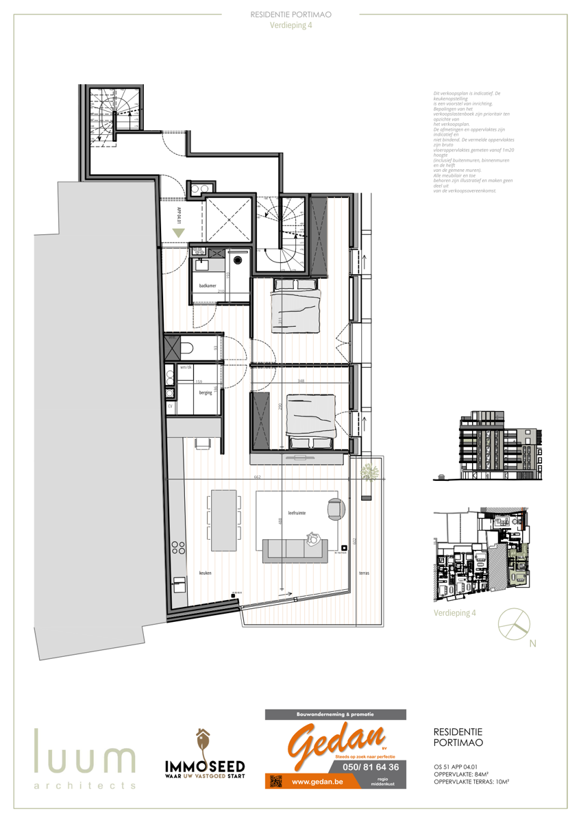 Appartement te koop in Oostende met 2 slaapkamers - foto 2