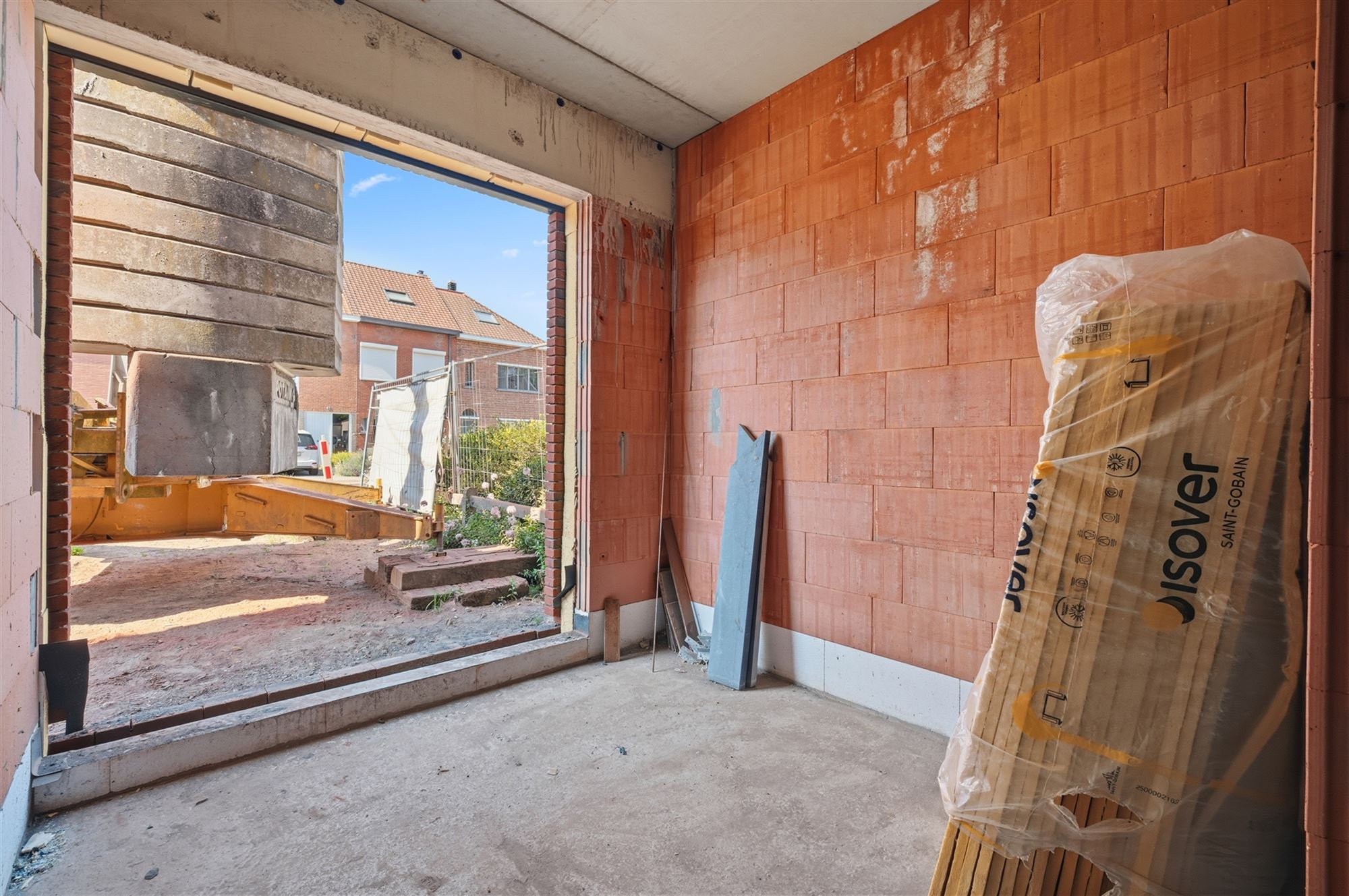 Nieuwbouwwoning met 4 kamers, 2 badkamers, bureel en tuin - foto 4