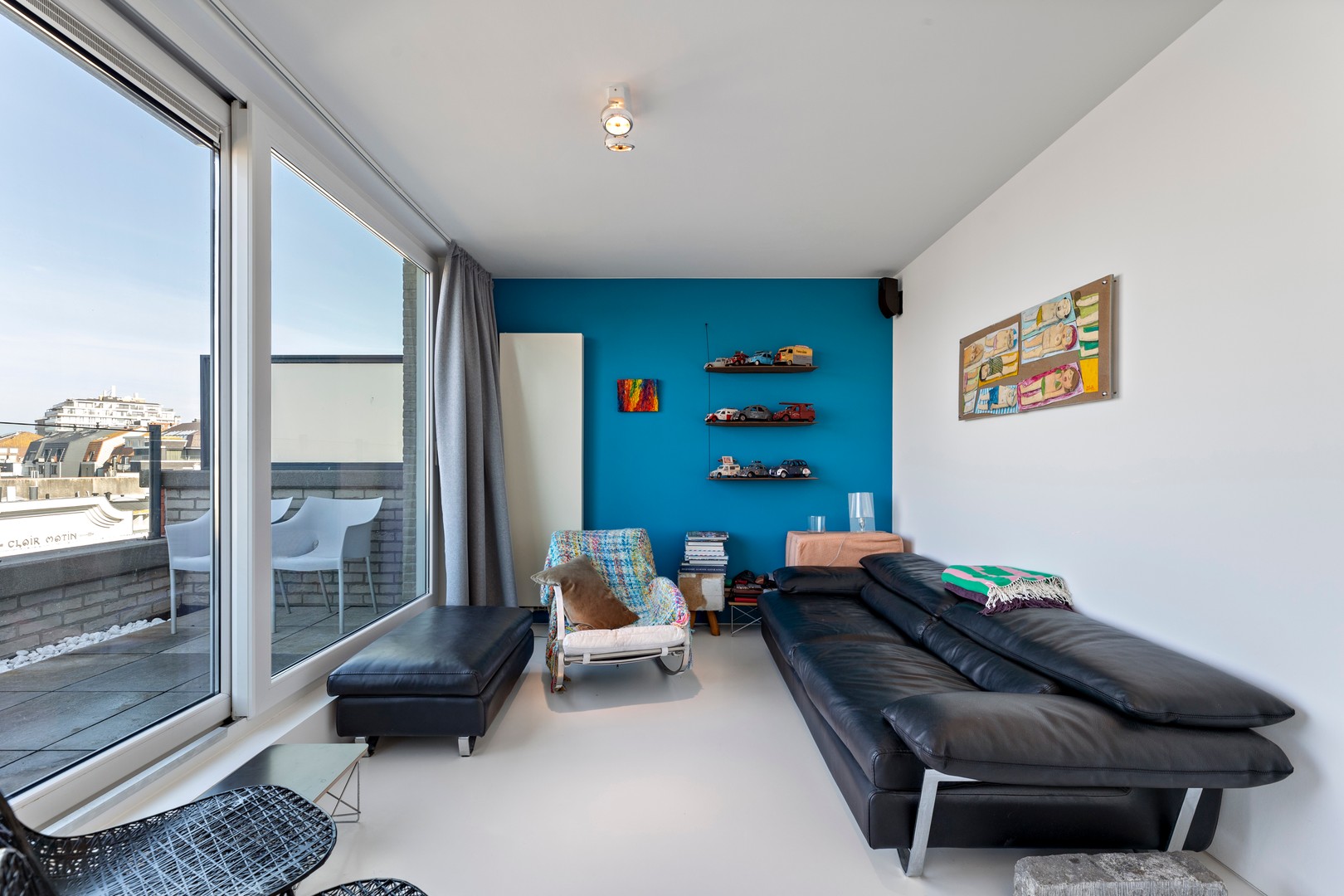 Prachtig afgewerkte penthouse met zicht op zee en de Spioenkop van Wenduine - foto 4