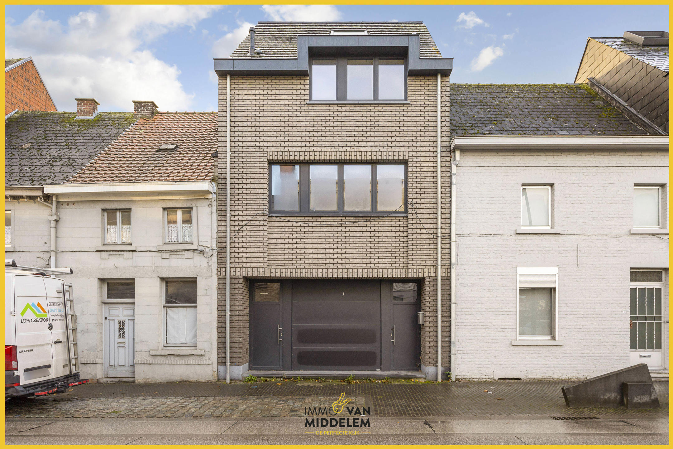 AF TE WERKEN NIEUWBOUWWONING MET COMMERCIELE GELIJKVLOERS - foto 1