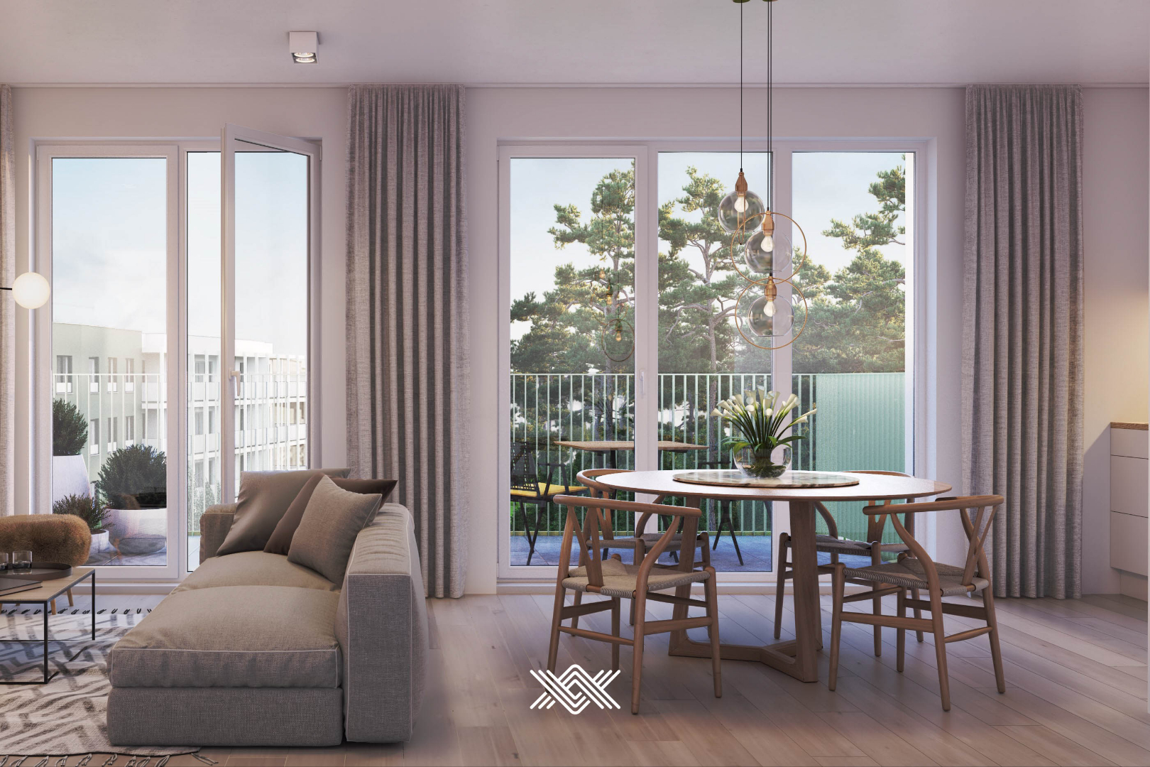 Doorzon appartement met 2 slaapkamers in Gent - foto 5