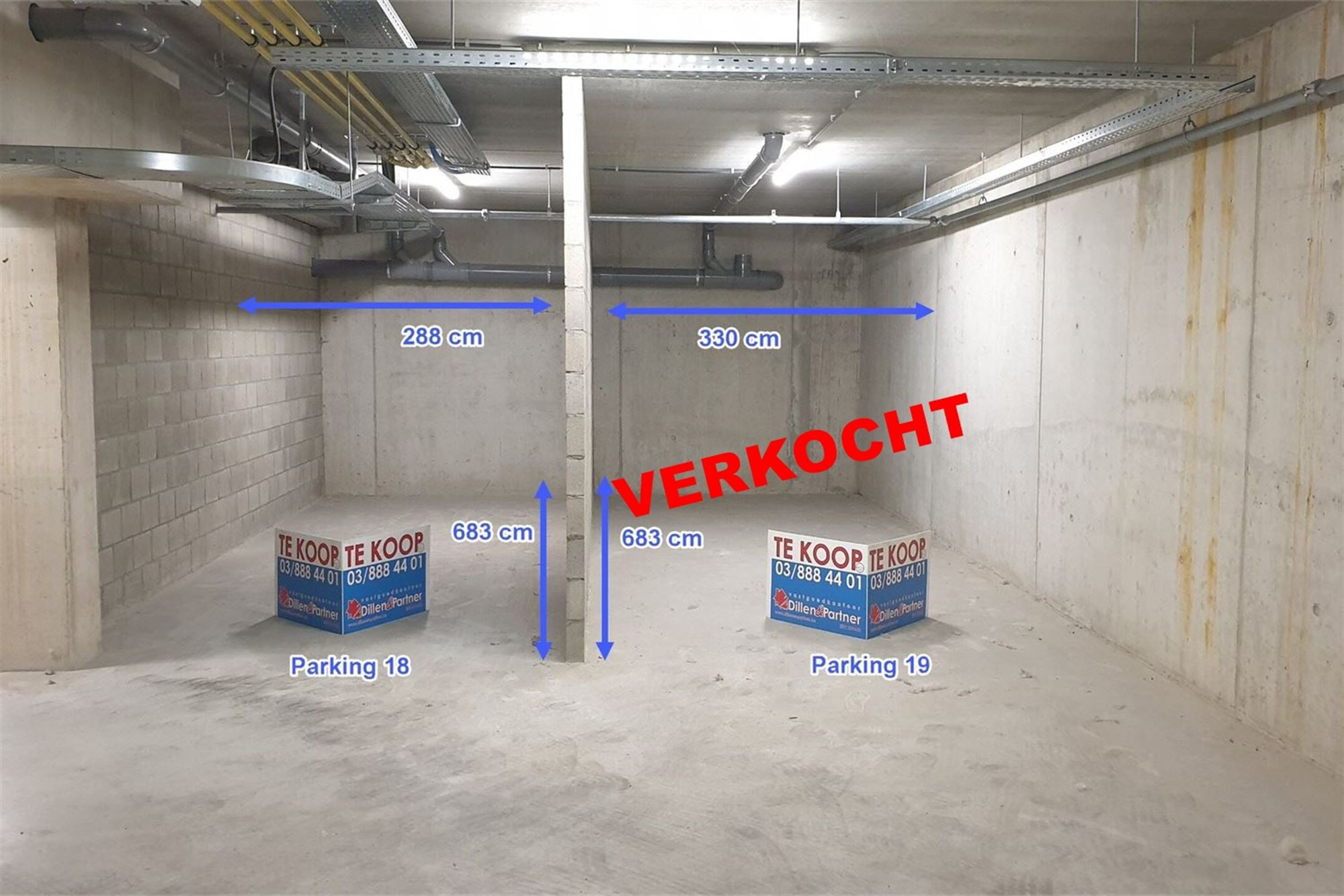 Laatste ondergrondse staanplaats te Koop - foto 1