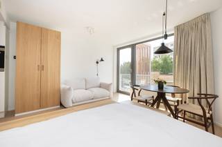 UKKEL – Met zijn 34 m² slim ingedeelde ruimte en balkon is deze nieuwe studio in het project Carré Coghen een ideale kans voor een eerste aankoop...