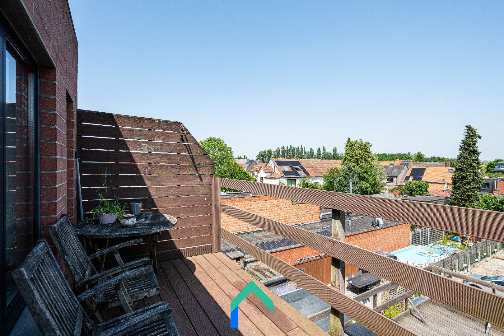Gezellig duplex appartement met terras in centrum Melle - foto 5