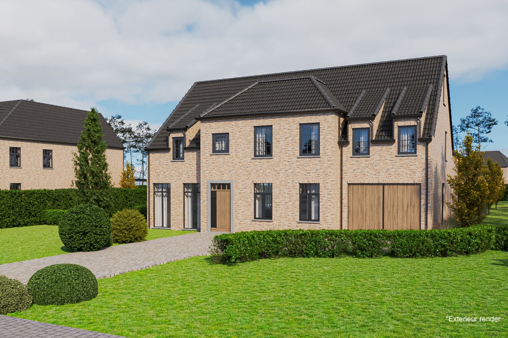 Lot 2 | Royaal perceel tegenover Kasteel - foto 1