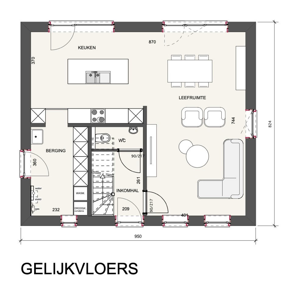Maison à vendre à Oudsbergen avec 3 chambres - photo 4