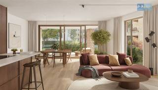 In de appartementen van Leike is het fijn thuiskomen. Met hun klassieke architectuur in rood-bruine baksteen en knappe accenten in het metselwerken ogen de gebouwen warm en tijdloos. Op alle andere vlakken zijn ze toekomstbestendig: BEN (bijna-energieneutraal), uitgerust met slimme domotica (Smart Home), voorzien van vloerverwarming, noem maar op.De gunstige ligging zorgt voor veel lichtinval in alle ruimtes. Op je terras – deels overdekt, deels open – zit je heerlijk beschut met een mooi uitzicht op de groene binnenruimte.Beide gebouwen tellen 14 appartementen; in gebouw A is er nog een extra praktijkruimte op het gelijkvloers. Alle appartementen worden hoogwaardig afgewerkt en instapklaar opgeleverd – verhuizen en genieten maar!6% btw-regeling van toepassing (onder voorwaarden).