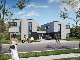 INDELING VAN DE WONING<br /><br />GELIJKVLOERS<br /><br />- Inkomhal- Gastentoilet- Leefruimte met open keuken- Trap naar boven- Berging/wasplaats- Inpandige garage<br />EERSTE VERDIEP<br /><br />- Nachthal- Apart toilet- Badkamer- 3 slaapkamers- Bureau<br />Afbeeldingen zijn steeds illustratief en contractueel niet bindend.<br /><br />De koper heeft deels nog inspraak in de stijl en afwerking van de woning voor zover deze zaken niet werden vastgelegd door vergunning of bestelling van materialen.<br /><br />TIP: Hoe sneller U beslist in de bouwfase, des te meer inspraak U heeft in de keuze van materialen en/of afwerking.<br /><br />ECO-uitvoering dat voldoet aan strenge energienormen.<br /><br />- Zonnepanelen- Doorgedreven isolatie- Warmtepomp i.p.v. gas- Vloerverwarming- Ventilatie D- Max. E-peil = 30- Elektriciteitsaansluiting : 3 fasen