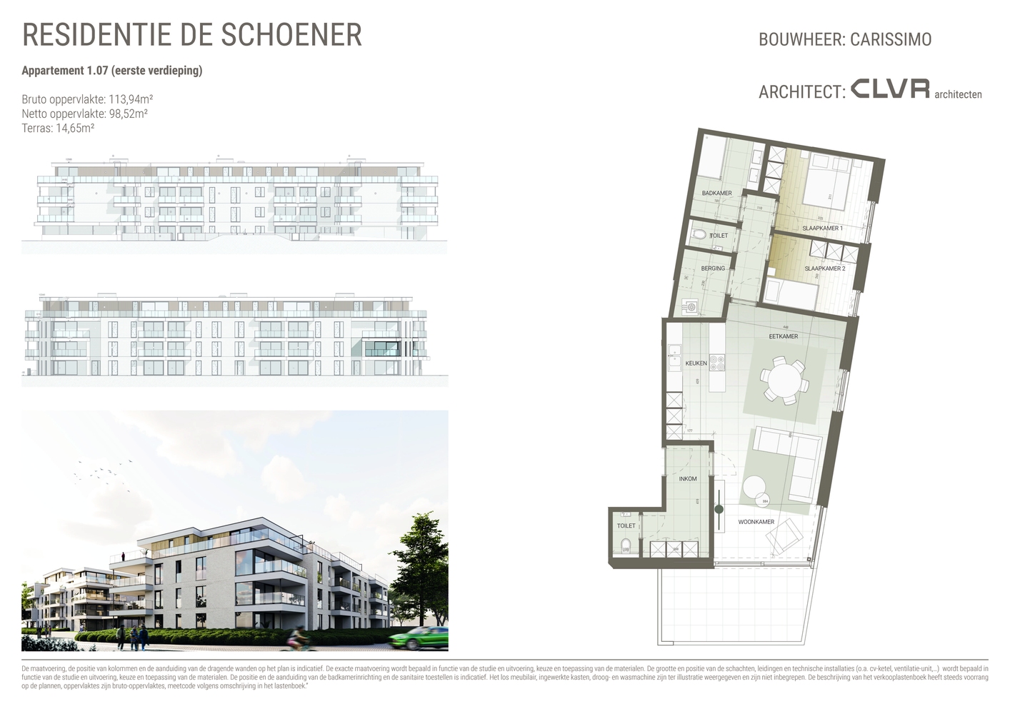 Appartement à vendre à Bocholt avec 2 chambres - photo 4