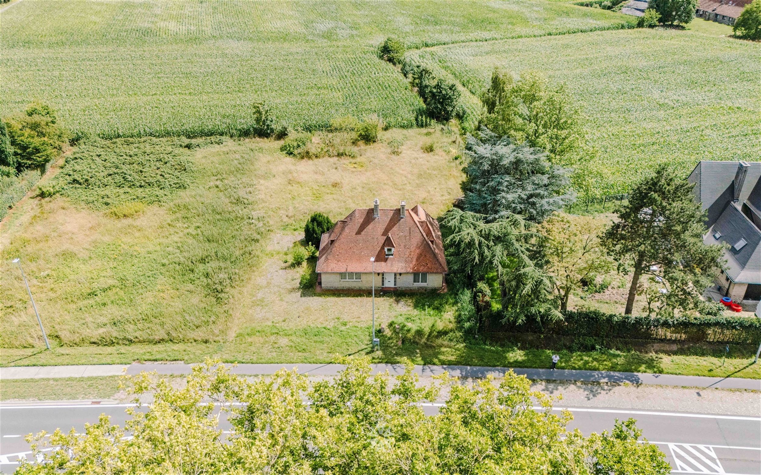 Ruim zuid georiënteerd perceel van 2042 m2 in Astene - foto 2