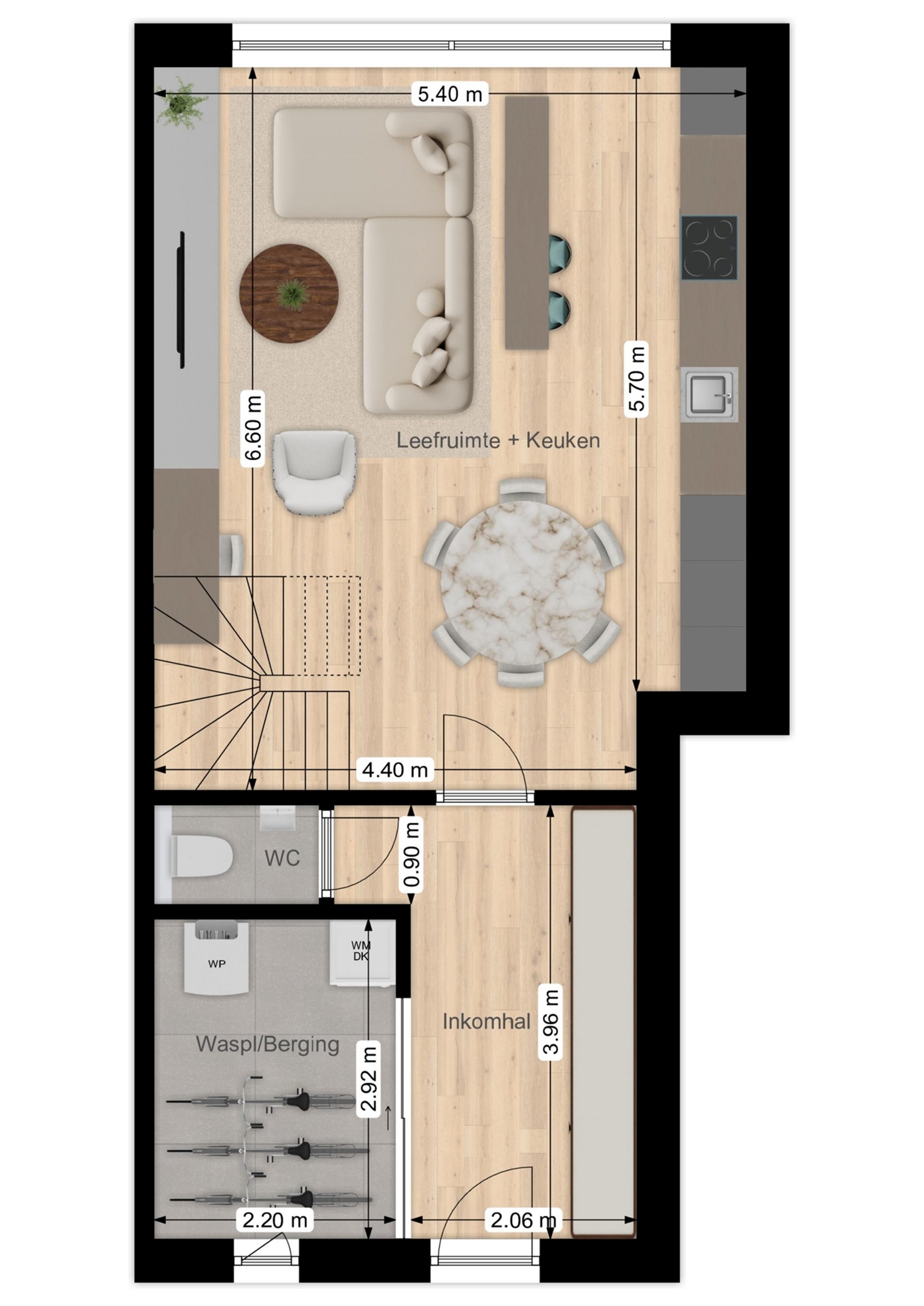 Hedendaagse nieuwbouwwoning in het hartje van Sint-Gillis-Waas  - foto 4