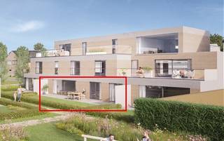 Dit energiezuinige en hedendaags appartement wordt afgewerkt met duurzame en kwalitatieve materialen en wordt voorzien van zonnepanelen, vloerverwarming en een individuele warmtepomp.<br /><br />De leefruimte loopt uit op een zuidwest georiënteerd terras en privé tuin. <br />Het interieur wordt afgewerkt naar persoonlijke smaak en binnen een vooraf bepaald budget; de keuken, badkamer en vloeren kiest u volledig volgens uw eigen smaak en stijl.<br />De ondergrond is ingedeeld in parkeerplaatsen, technische ruimtes, gemeenschappelijke fietsenbergingen en afvalbergingen.<br />Parkeerplaats kan optioneel bij aangekocht worden (37.000€).<br /><br />Residentie Paddenhoek is gelegen in een rustige, groene omgeving aan de rand van Aalst en vlakbij de belangrijkste invalswegen.<br /><br />Aankoopkosten bedragen 12% registratierechten op de grond en 6% BTW (onder voorwaarden).op de constructie.<br /> <br />Heeft u interesse in dit praktische nieuwbouwappartement ? Aarzel niet en maak een afspraak met Sabrina op 0470/03.31.39 of info@immobia.be.