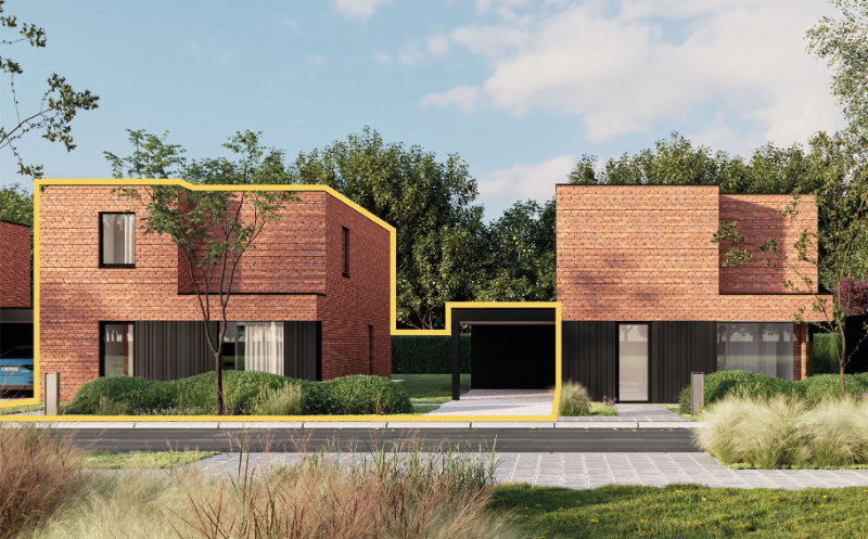 Strak moderne villa aan nieuw park - foto 1